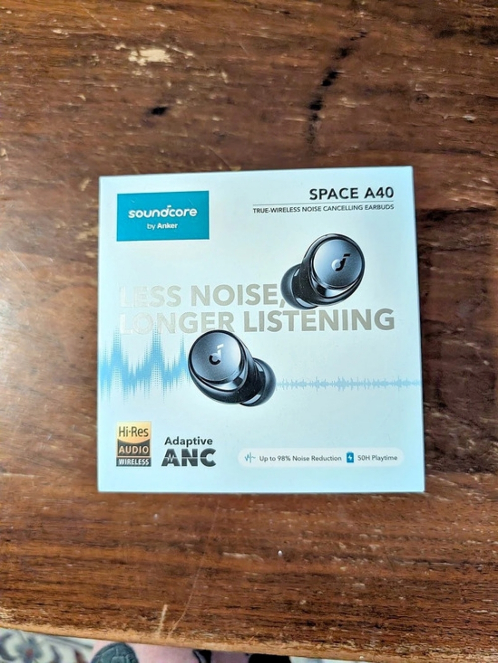 Soundcore A40 Wireless Earbuds, Black